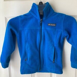 Columbia Vibrant Blue Kids Fleece Jacket